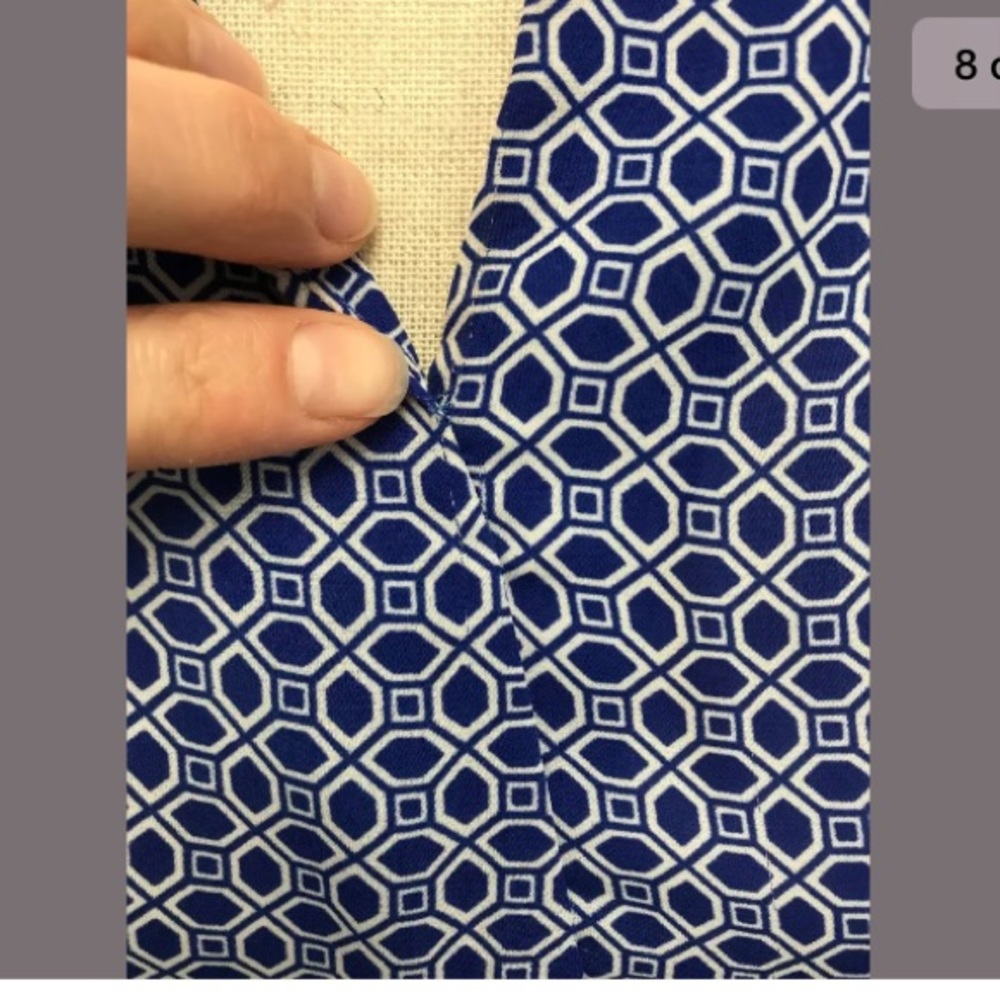 Laundry by Shelli Segal Women’s Geometric Blouse M - Picture 5 of 8